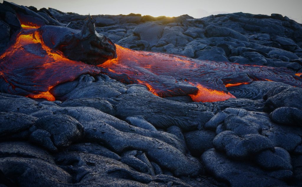 Lava from Hawai'i Volcanoes National Park