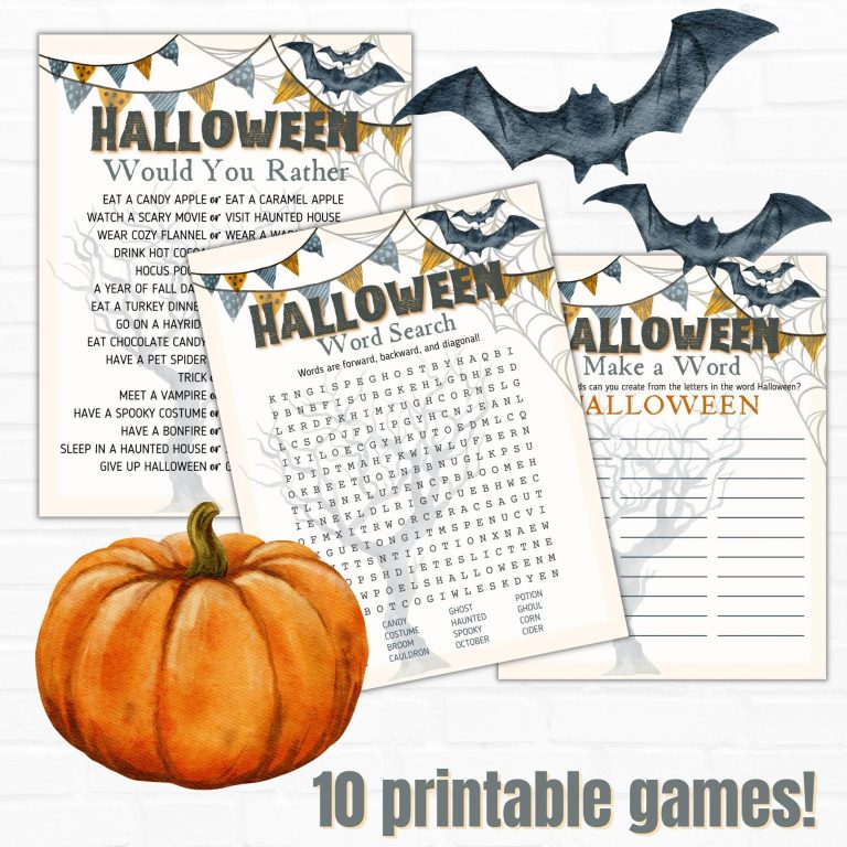 Fun Halloween Printables to Spookify Your Homeschool