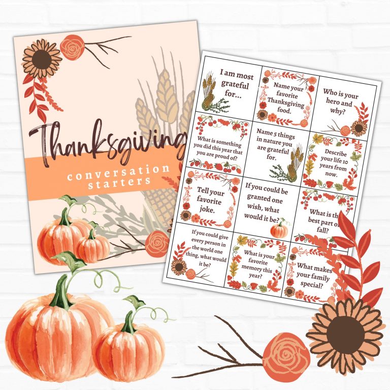 I Am Thankful Worksheet & Thanksgiving Gratitude Printables